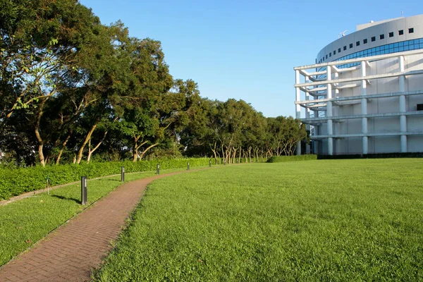 Maio 2005 Vista Lateral Biblioteca Hkust — Fotografia de Stock