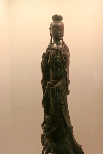 Maio 2005 Estátua Buda Hong Kong Musemum — Fotografia de Stock