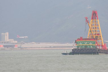 11 Haziran 2005 'te Tuen Mun' da Chek Kap Kok görüldü.