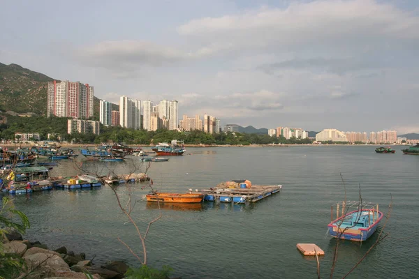 June 2005 Coast Line Castle Peak Bay Waterfront Promenade — 스톡 사진