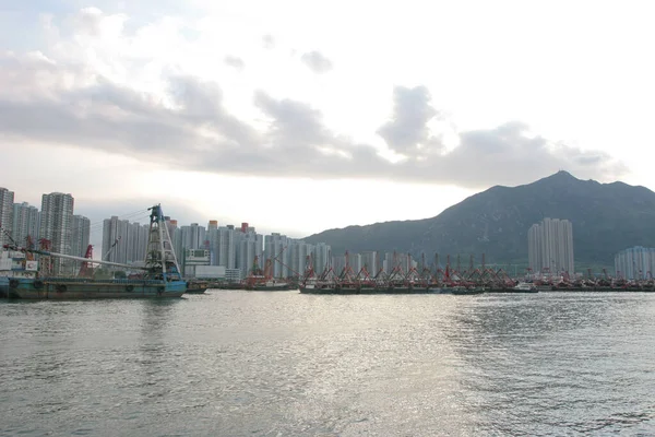 Junho 2005 Tuen Mun Typhoon Shelter Hong Kong — Fotografia de Stock