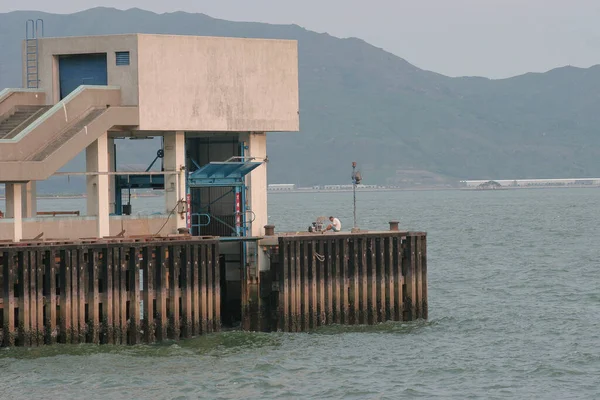 Juin 2005 Ferry Terminal Tuen Mun Pier New Territories Hong — Photo