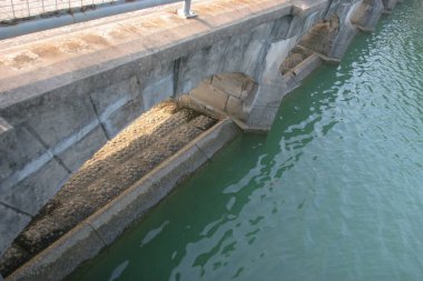 8 Ekim 2005 Baraj duvarı ve Aberdeen Ülkesi 'nin yolu