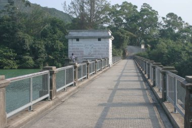 8 Ekim 2005 Baraj duvarı ve Aberdeen Ülkesi 'nin yolu