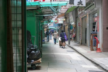 8 Ekim 2005, Wing Wo caddesi merkez caddesi, hk