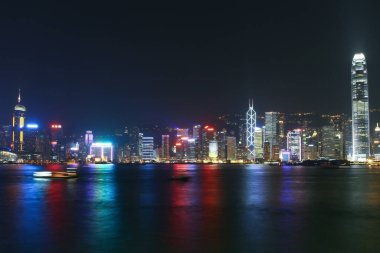 21 Ekim 2005 Kowloon merkezinin panoramik görüntüsü.