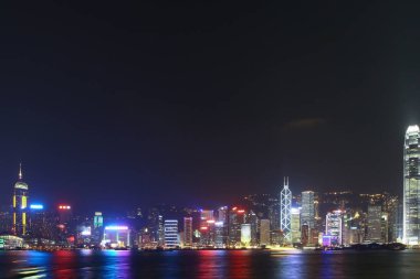 21 Ekim 2005 Kowloon merkezinin panoramik görüntüsü.