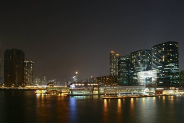 21 Ekim 2005 Hong Kong Çin Feribot Terminali, Tsim Sha Tsui, Kowloon