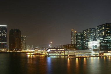 21 Ekim 2005 Hong Kong Çin Feribot Terminali, Tsim Sha Tsui, Kowloon