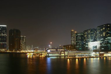 21 Ekim 2005 Hong Kong Çin Feribot Terminali, Tsim Sha Tsui, Kowloon