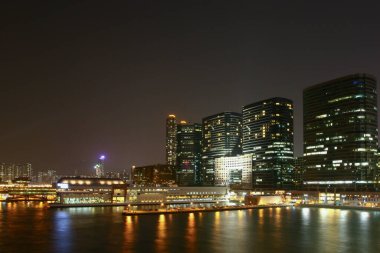 21 Ekim 2005 Hong Kong Çin Feribot Terminali, Tsim Sha Tsui, Kowloon