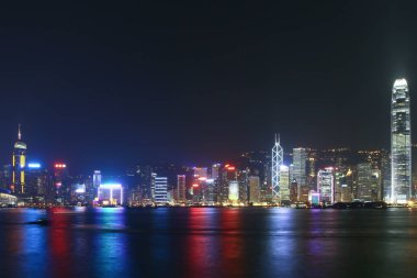 21 Ekim 2005 Kowloon merkezinin panoramik görüntüsü.