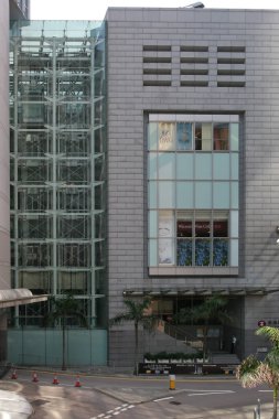 16 Temmuz 2005 Ifc Alışveriş Merkezi Tabelası Hong Kong, Çin.