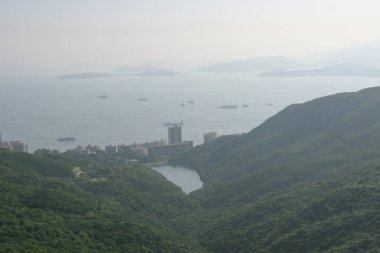 16 Temmuz 2005 Pok Fu Lam Şehir Parkı manzarası