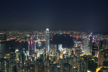 16 Temmuz 2005 Lugard Yolu Gözcüsü Victoria Tepesi 'nden gece görüş açısı