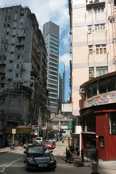 Juli 2005 Historic Hollywood Road Eerste Weg Die Gebouwd — Stockfoto