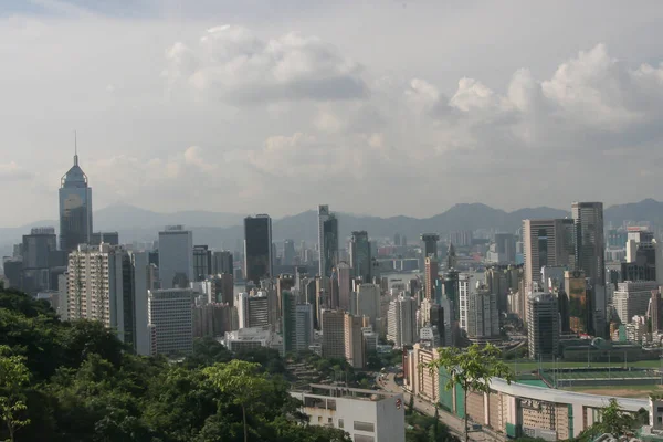 2005年7月16日香港跑马地的日景 — 图库照片