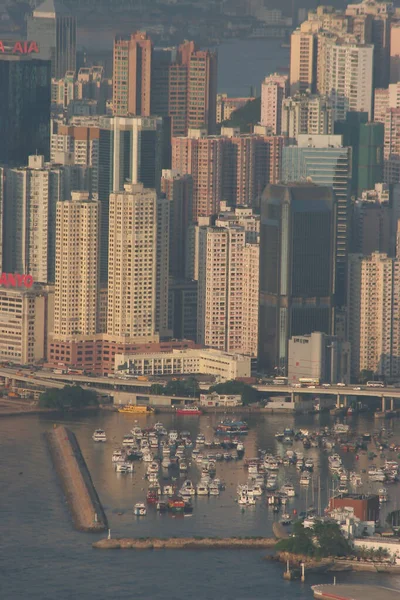 July 2005 Yau Tei Typhoon Shelter Hong Kong — Stock Photo, Image