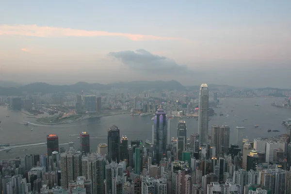 Juli 2005 Die Lugard Road Ist Eine Straße Victoria Peak — Stockfoto