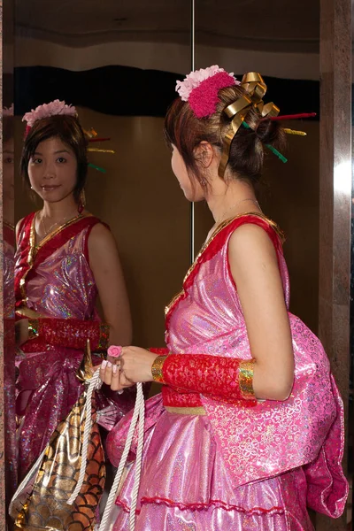 Feb 2006 Cosplayer Als Personages Japan Cosplay Festival — Stockfoto