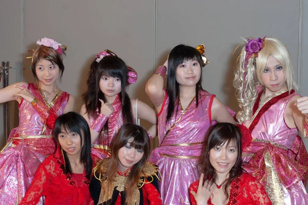 Feb 2006 Cosplayer Als Personages Japan Cosplay Festival — Stockfoto