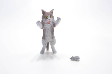 Güvertedeki fareden korkan kedi ölçeği.