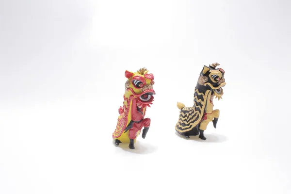 Omfattningen Kinesisk Traditionell Lejondans — Stockfoto