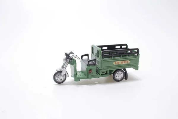 Escala Mini Modelo Autorickshaw Tradicional — Fotografia de Stock