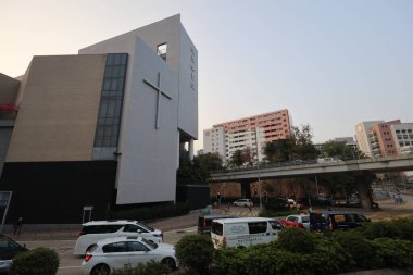 27 Mart 2021 Ürdün, Hong Kong 'daki Diocesan Kız Okulu.