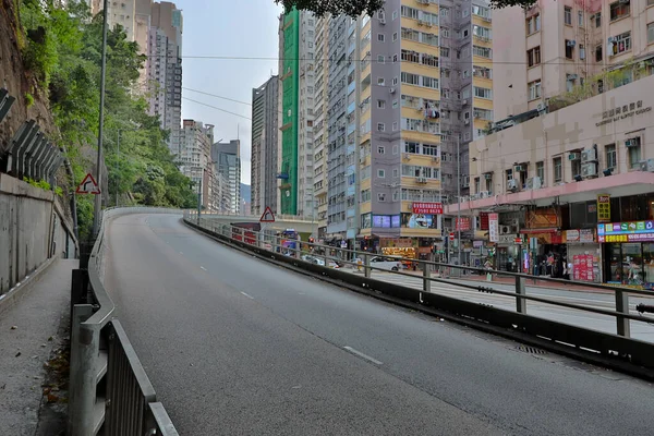 April 2021 Flyover Tsing Fung Street King Road — Stock Photo, Image