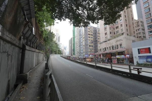 April 2021 Flyover Tsing Fung Street King Road — Foto de Stock