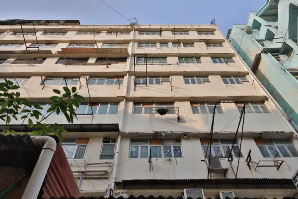 Mars 2021 Ancien Appartement Sous Rénovation Urbaine Aile Rue Kwong — Photo