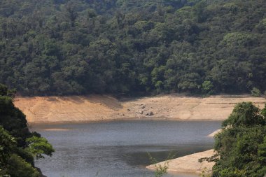 Kam Shan Country Park 'ın manzarası, hk
