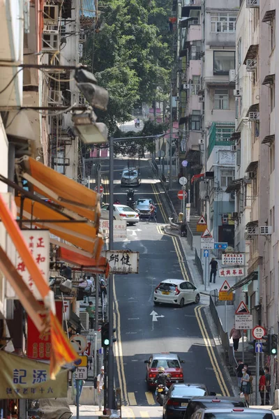 April 2021 Incline Eastern Street Sai Ying Pun — Stock Photo, Image