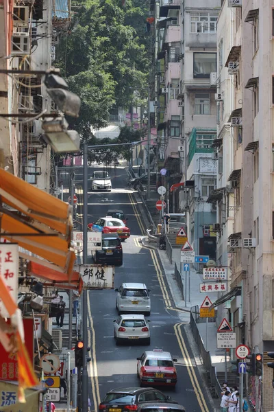 April 2021 Incline Eastern Street Sai Ying Pun — Stock Photo, Image