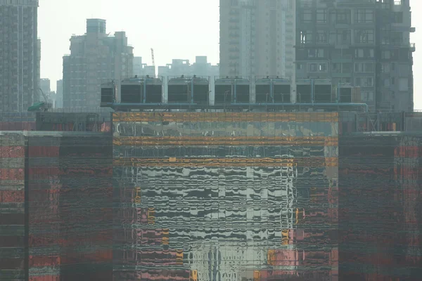 Skyscape Mong Kok Hong Kong April 2021 — 스톡 사진