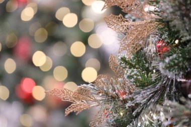 Hong Kong 'daki Noel temalı dekorasyon.