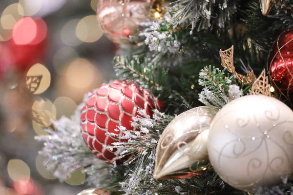 Decoración Del Tema Navidad Hong Kong — Foto de Stock