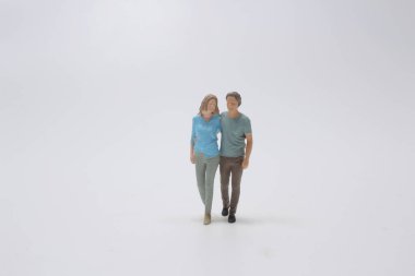 a mini of figure of lover on boar