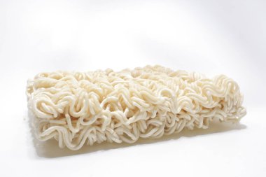 the Raw Noodles,  dry noodle of fast preparation