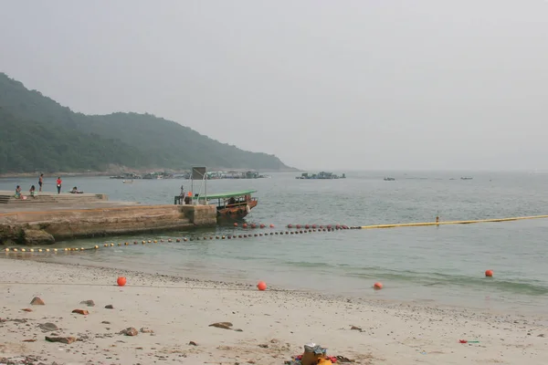 年十月十六日香港西九龙三峡的码头 — 图库照片