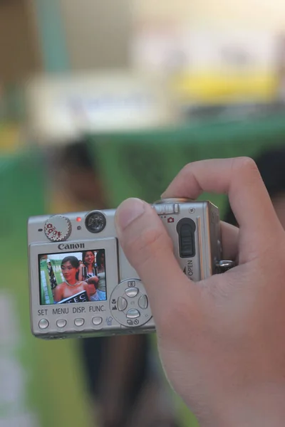 Haziran 2005 Sai Yeung Choi Caddesi Mong Kok Taki Organizatörün — Stok fotoğraf