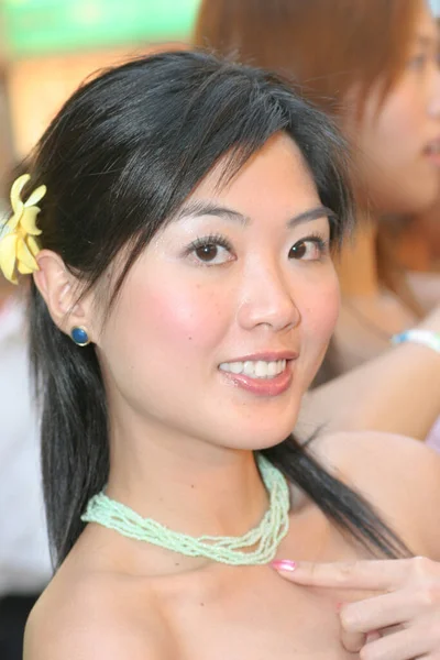 June 2005 Participants Dress Promoter Sai Yeung Choi Street Mong — Stock Photo, Image