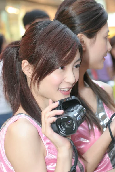 June 2005 Participants Dress Promoter Sai Yeung Choi Street Mong — Stock Photo, Image