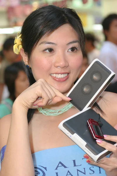 Juni 2005 Kleid Der Teilnehmer Der Sai Yeung Choi Street — Stockfoto