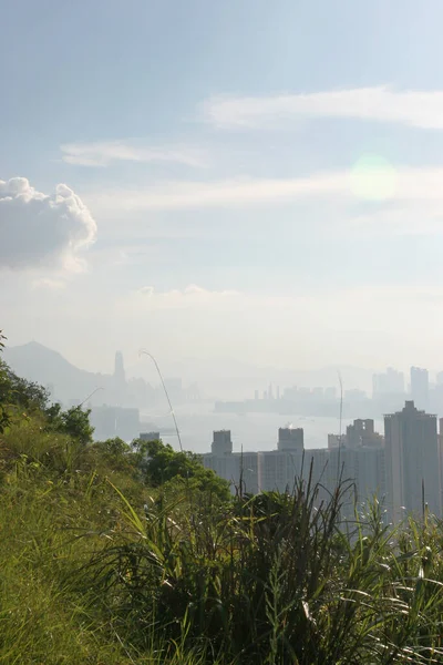 Suly 2005 Yau Tong Hong Kong Vista Superior Ciudad Hong —  Fotos de Stock