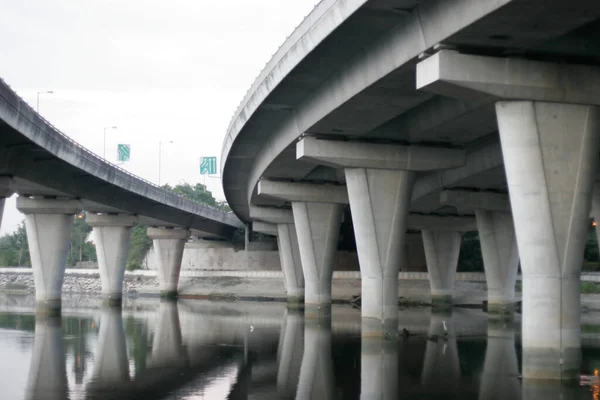 Νοε 2005 Flyover Στο Yuen Long Highway — Φωτογραφία Αρχείου