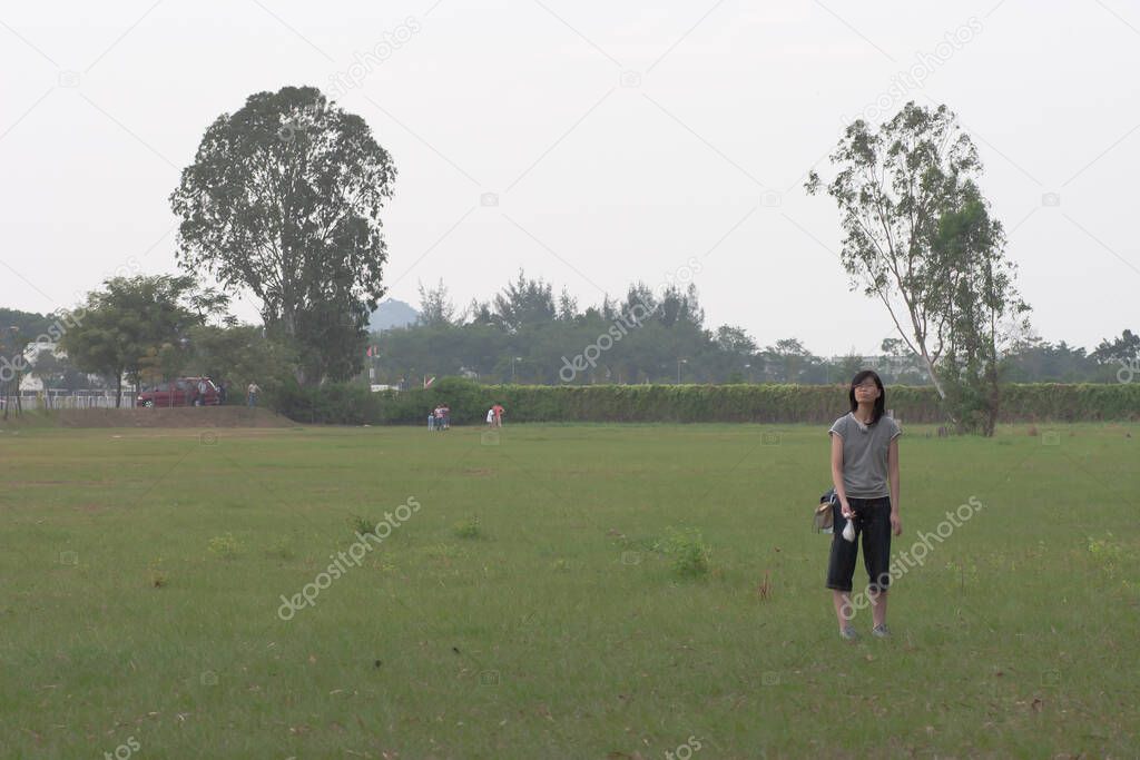 13 Nov 2005 the grass land at the nam shang wai, hk