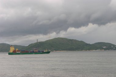 1 July 2005 the ship at East Lamma Channel, hong kong
