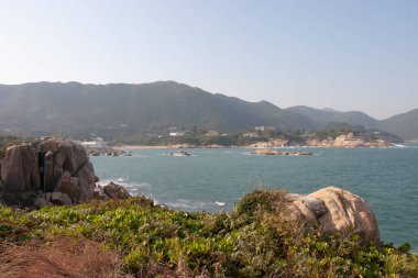 17 Aralık 2005 Tai Tau Chau manzarası, shek o